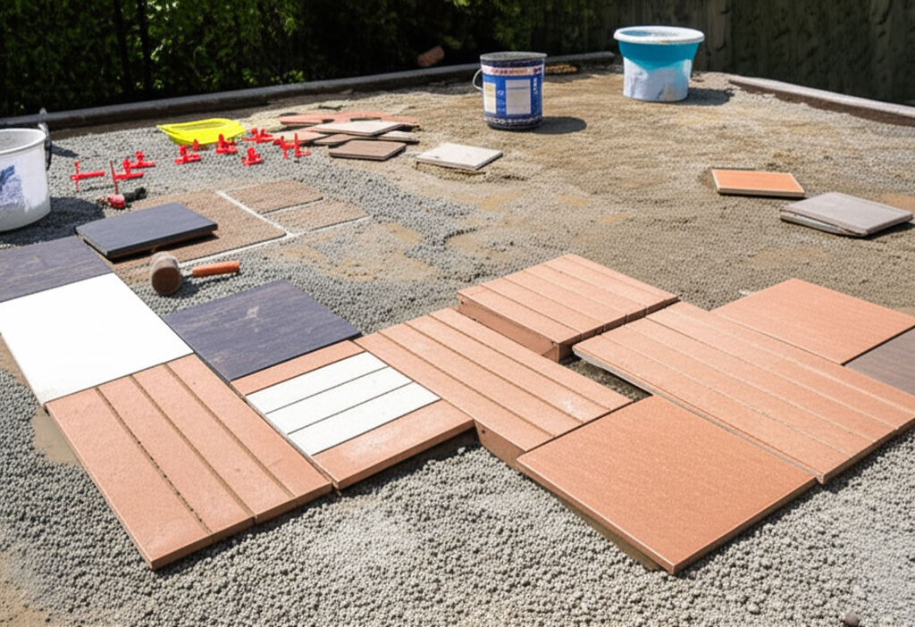 Outdoor/Patio Tiling